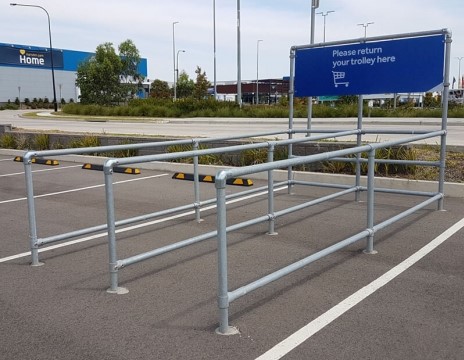 trolley bays modular by abbas line marking