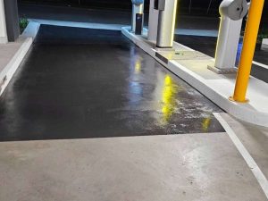 Linemarking, concrete sealing & Signage at the new Charlestown Hospital.