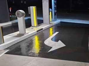 Linemarking, concrete sealing & Signage at the new Charlestown Hospital.