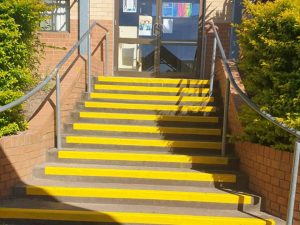 Linemarking at Northlakes High School San Remo.